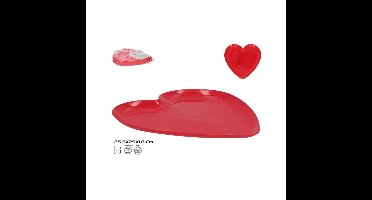 Tray hart 25,5x25x1,8 cm