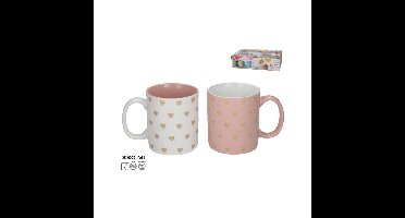 Mok love jumbo 330ml 2 assorti