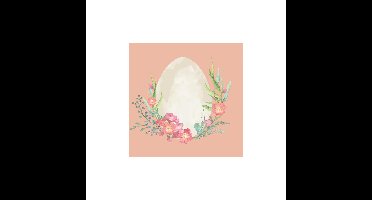 Duni Servetten Misty Easter24cm