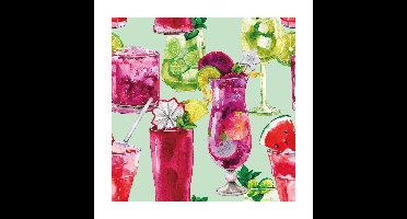 Duni Servetten Colourful Cheers 24cm
