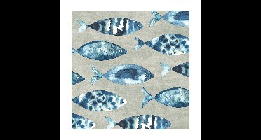 Duni Servetten High Tide Fish 33cm