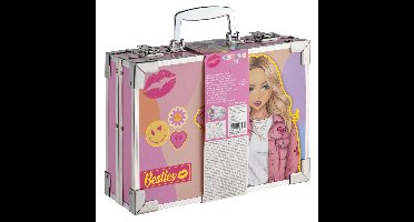 Besties kleurkoffer metaal 27x20.5x8.5cm