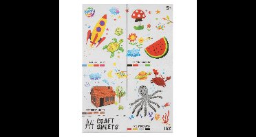 Moxy Knutsel vellen a4, 16pcs