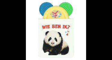 Karton rammelboekje Wie ben ik? Panda