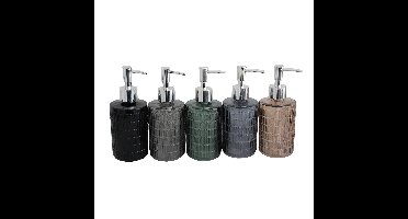 Zeepdispenser glas 330ml Ø7,3xH18cm