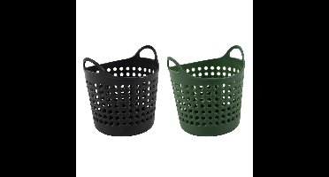 Mandje met handvatten Ø10xH11cm