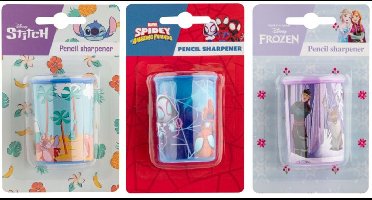 Frozen/Stitch/Spidey puntenslijper