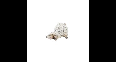 Beeldje Schaap beige groot 18x15,5x9cm