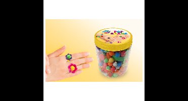 Moxy Pop beads kralen in koker Ø8,5xH9cm