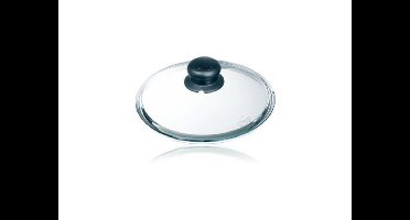 Pyrex deksel met knop 20cm glas