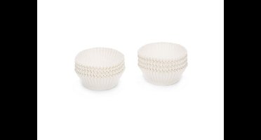Patisse Cupcakevorm papier 200st 5cm wit