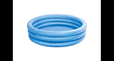 Intex zwembad blauw 168x38cm