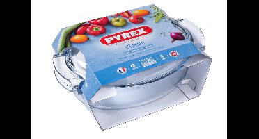 Pyrex ovenschaal ovaal met deksel 5,8L