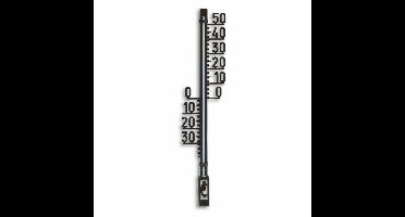 TFA muurthermometer zwart 27,5cm