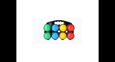 Jeu de boules 8 plastic ballen