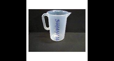 Maatbeker kunststof 1 liter