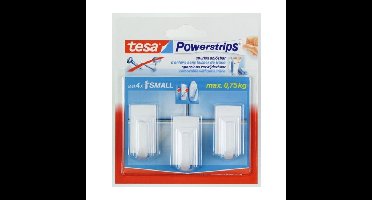 Tesa haak small classic wit