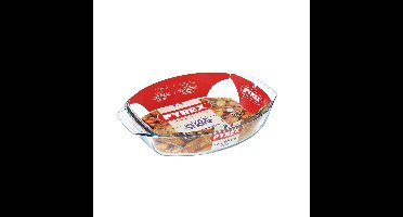 Pyrex ovale ovenschaal 39x27 cm glas