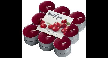 Bolsius geurtheelicht cranberry pak a 18