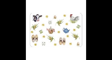 Landleven placemat pak a 6 stuks