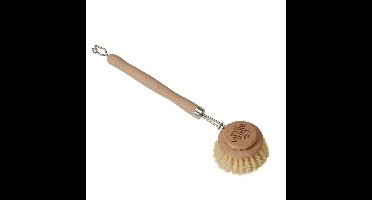 Afwasborstel hout / fiber 40/65 mm klein