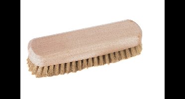 Schoen uitwrijfborstel haar 16 cm wit h