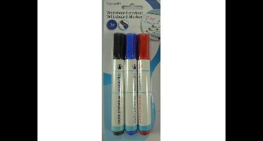 Top Write Whiteboard markers 3 delig