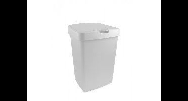 Sunware Delta afvalbak 50ltr klep wit