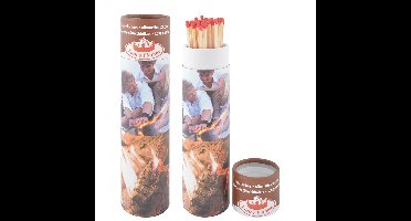 Esschert Lange lucifers in koker