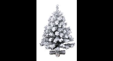 everlands kunstkerstboom snowy toronto pine 75cm groen
