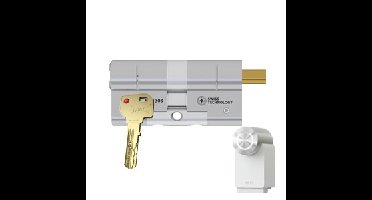 Nuki adapter - universele adapter voor montage van Nuki Smart Lock op M&C cilinders met M&C Condor cilinder - compatibel met Nuki Smart Lock cilinderslot SKG3 - anti-kerntrek & boorbeveiliging