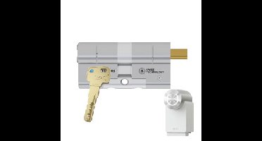 Nuki adapter - universele adapter voor montage van Nuki Smart Lock op M&C cilinders met M&C Move cilinder - compatibel met Nuki Smart Lock cilinderslot SKG3 - 3D kopieerbeveiliging & bewegend element