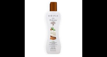 BioSilk Silk Therapy Organic Coconut Oil 3-in-1 Shampoo, Conditioner & Body Wash Gel 167ml