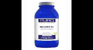 Puro Cod Liver Oil Capsules Levertraan/Vitamine D 250 Cap