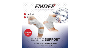 Emdee Elastische Supportband Bandage Art. 57350 - Maat S 1Stuks