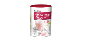 Modifast Protein Shape Milkshake Poeder Aardbei 420gr