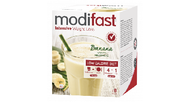 Modifast Intensive Milkshake Poeder Banaan 440gr