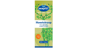 Wapiti Hoestdrank Siroop 250ml
