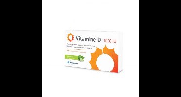 Metagenics Vitamine D 1000 IU Kauwtabletten Limoensmaak 84Tabletten