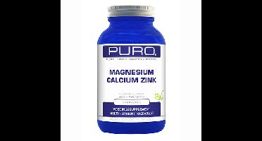 Puro Magnesium Calcium Zink Botten/Spieren 30Capsules