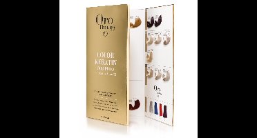 Fanola Accessoire Orotherapy Color Keratin Permanent Colouring Chart 1Stuks