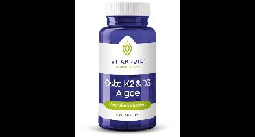 Vitakruid Osta K2 & D3 Algae Botten 90Tabletten
