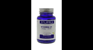Puro Vitamine D3 25mcg 100Capsules