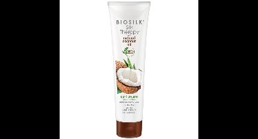 BioSilk Crème Silk Therapy Organic Coconut Oil With Coconut Oil Curl Cream 148ml