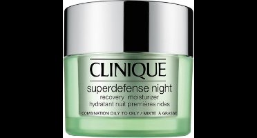 Clinique Gezichtsverzorging Superdefense Hydraterende Nachtcrème - 50ml