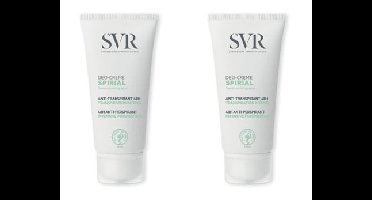 SVR Spirial Duo Anti-Transpirant 48H Intense Deodorant 2x 100 ml