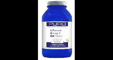 Puro L-Theanine Omega 3 Capsules Innerlijke Onrust 180Capsules