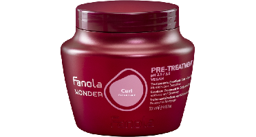 Fanola Crème Wonder Curl Pre-Treatment 500ml | Voor Krullend Haar