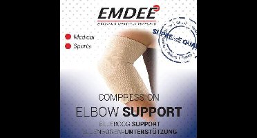 Emdee Elastische Support Bandages Elbow Support Bandage Maat L Art.57652 1Stuks