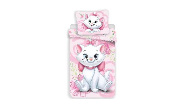 Disney Aris to Cats dekbedovertrek Roze - 140 x 200 cm - Katoen